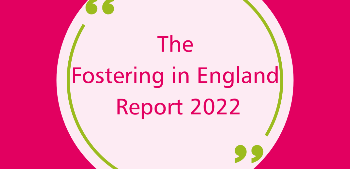 Fostering In England Report 2022 Results